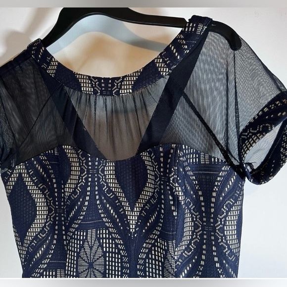 Enfocus Studio Elegant Dress Fit Blue Women’s Size 8 - Picture 9 of 14